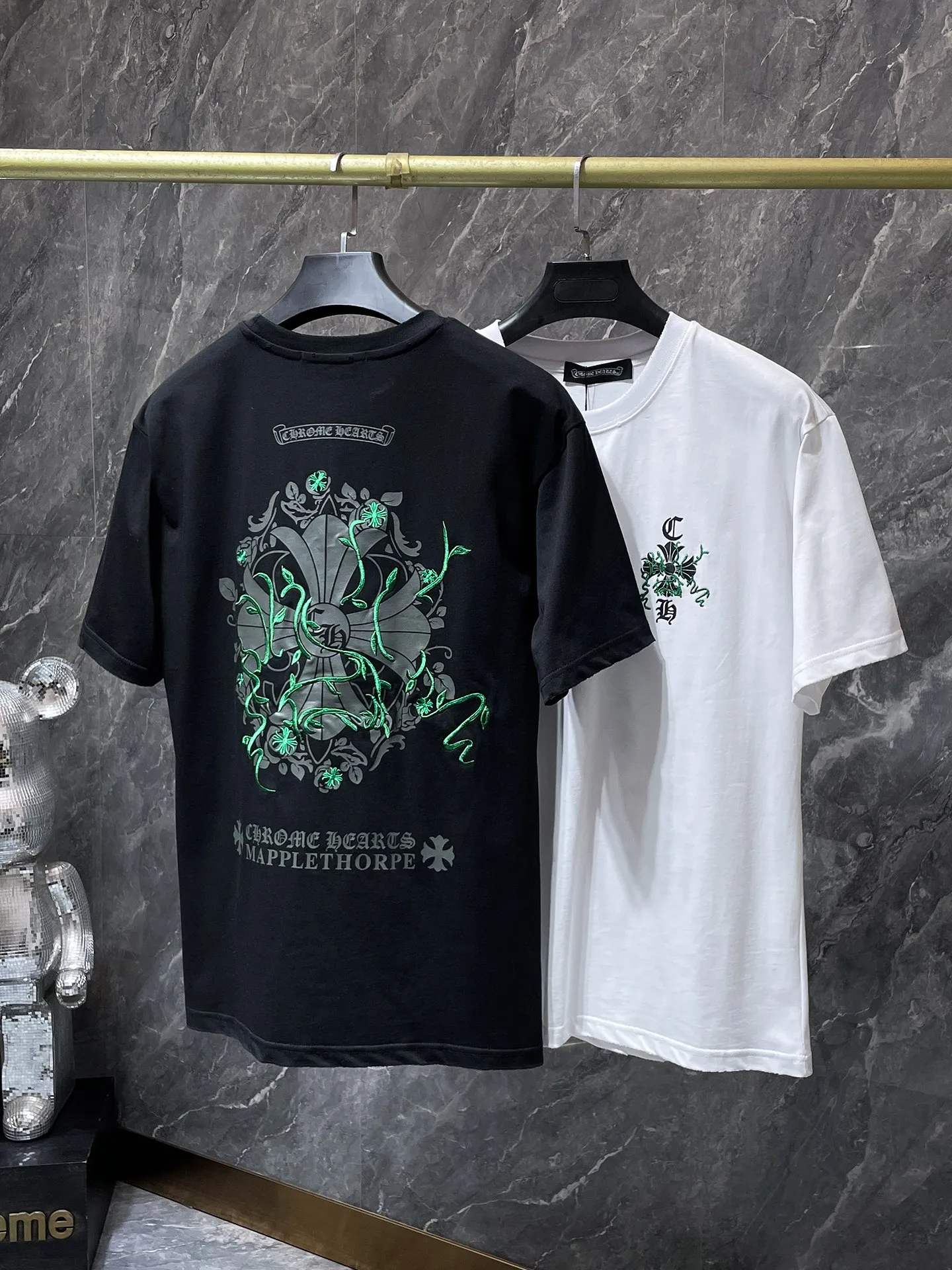 8201# Chrome Hearts 26ss g 1 1 ：Black White Sizes：S、M、L、XL